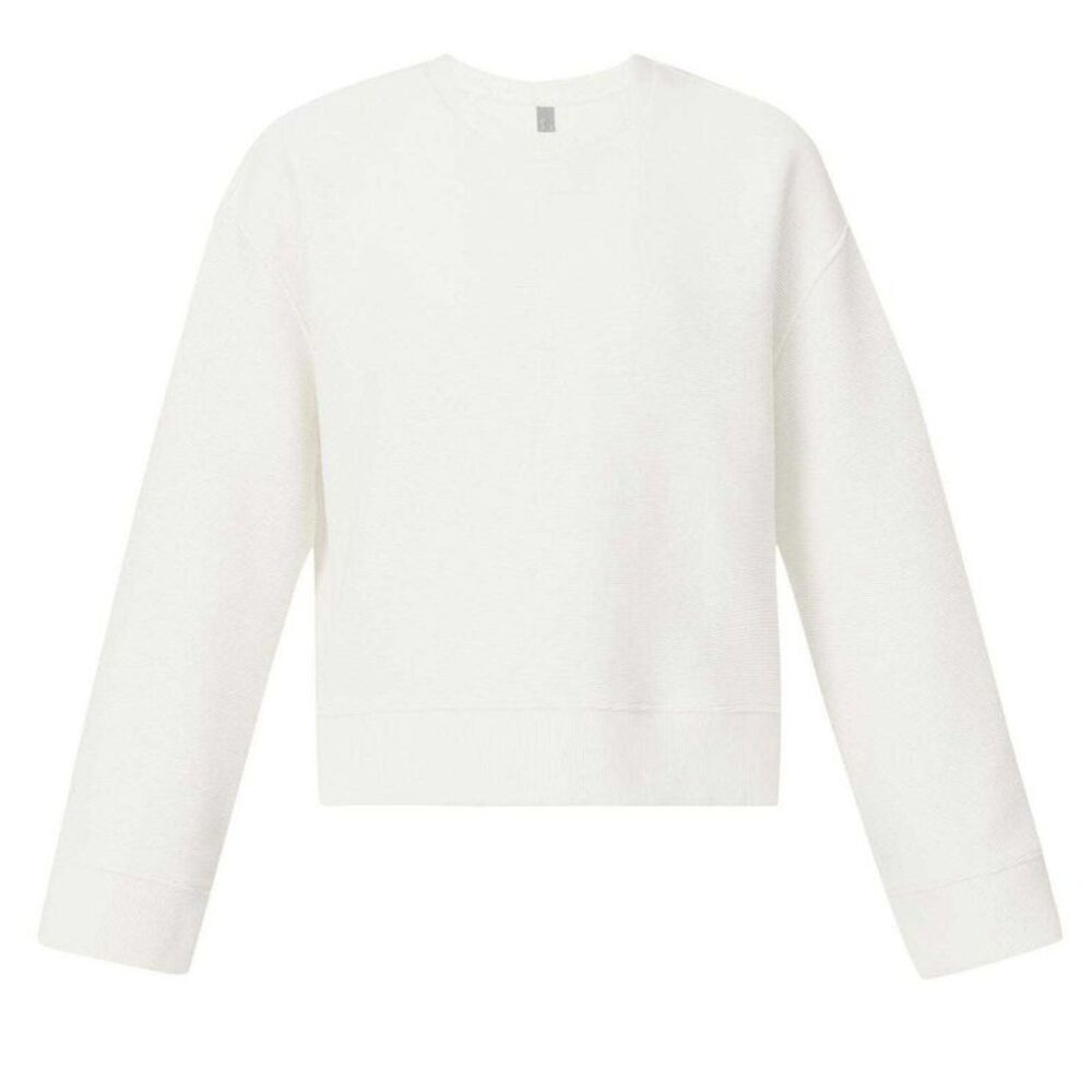 Sweaty Betty Womens/Ladies Peaceful Crew Neck Sweatshirt / Lily White